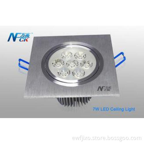 Energy Saving 7W 240V LED Indoor Ceiling Lights , 600Lm LED